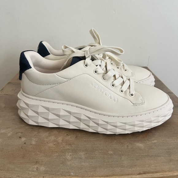 Jimmy Choo Malbon Diamond Golf Trainers - Picture 4 of 8